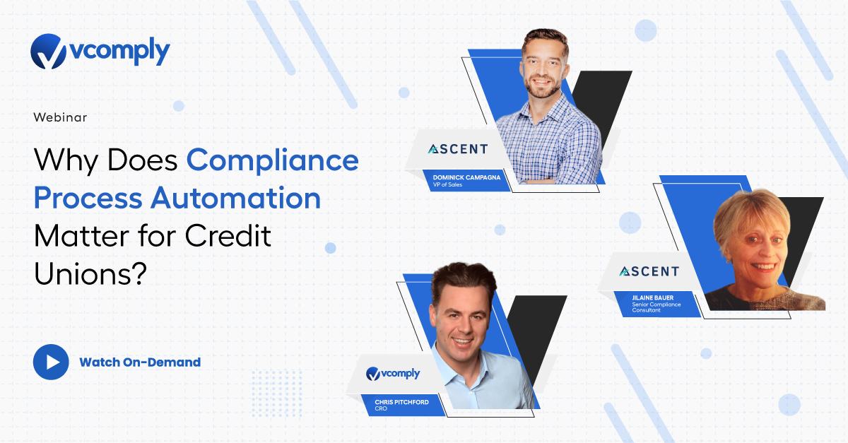 Why Does Compliance Process Automation Matter for Credit Unions?