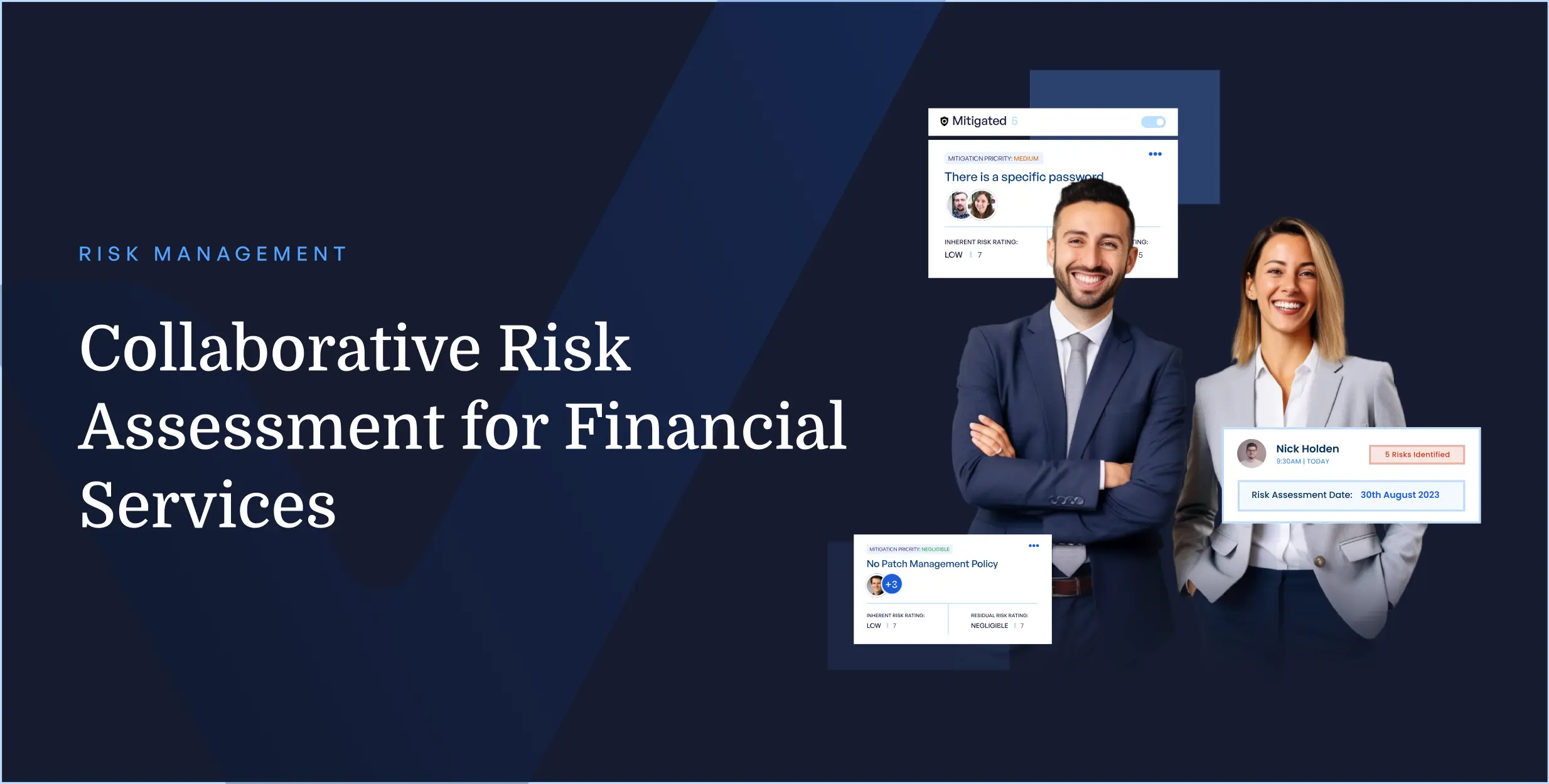 Collaborative Risk Assessment for Financial Organizations