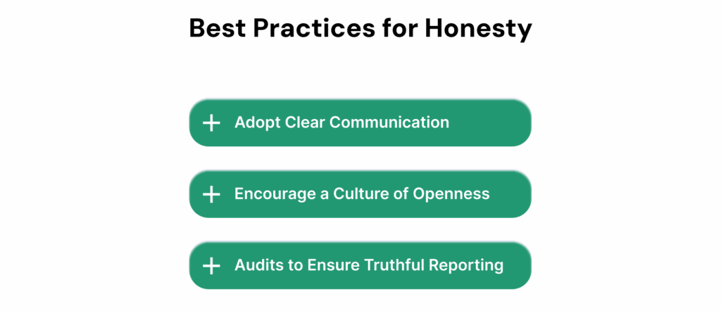 Best Practices for Honesty