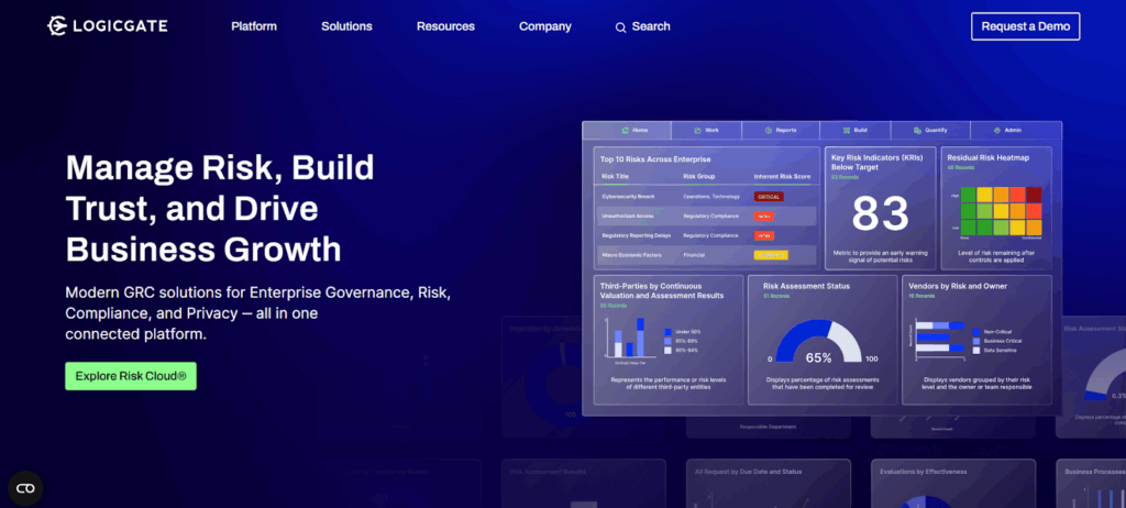 LogicGate Risk Cloud