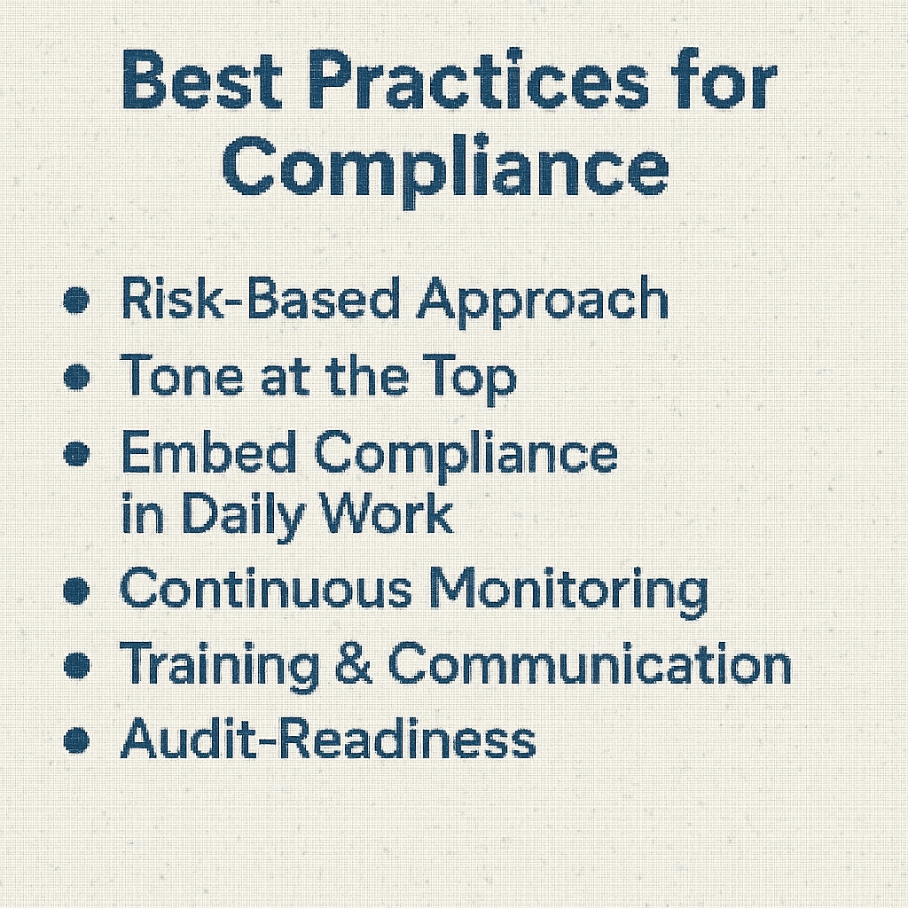 compliance best practices