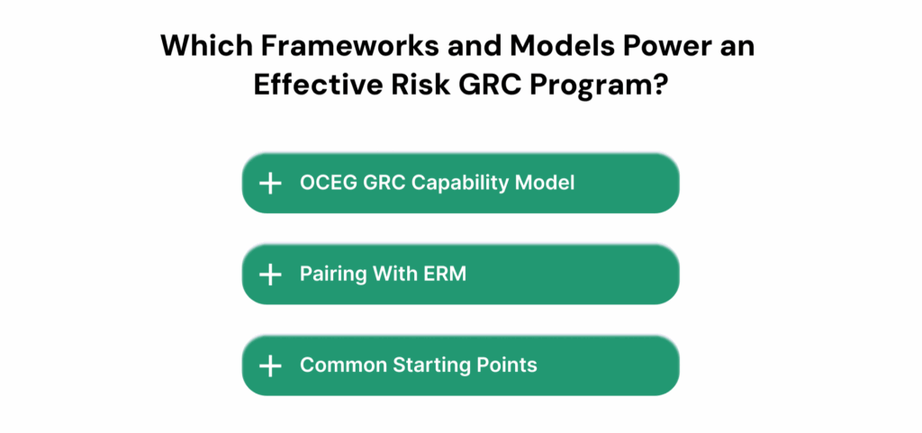 Which Frameworks and Models Power an Effective Risk GRC Program