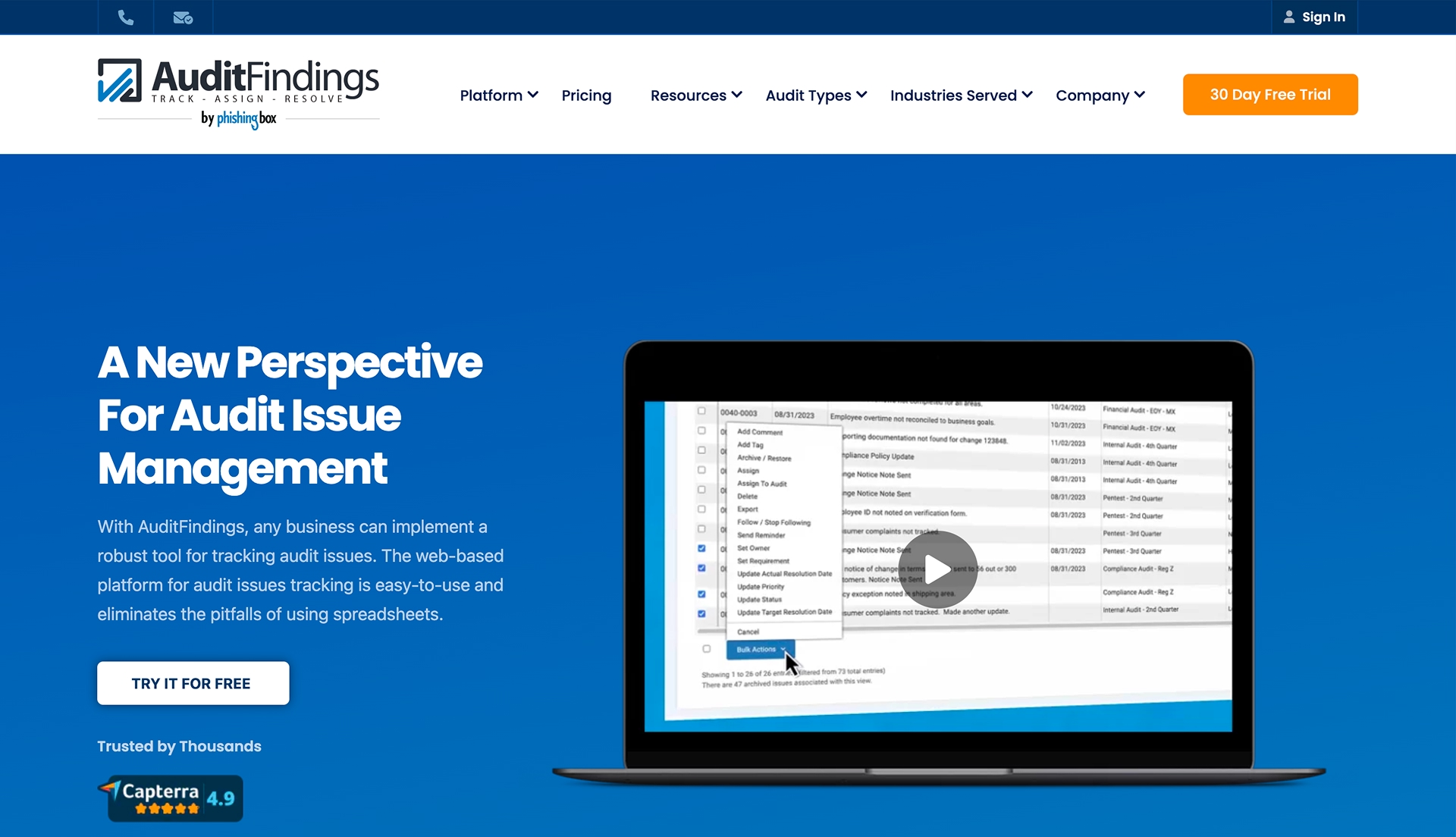 AuditFindings 